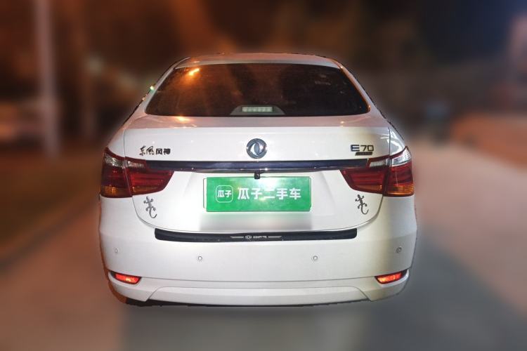 Used Dongfeng Aeolus E70 2019 500 Ultra-Comfort Edition Rear