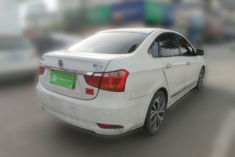 Used Dongfeng Aeolus E70 2019 500 Ultra-Comfort Edition Rear Right 45 Deg