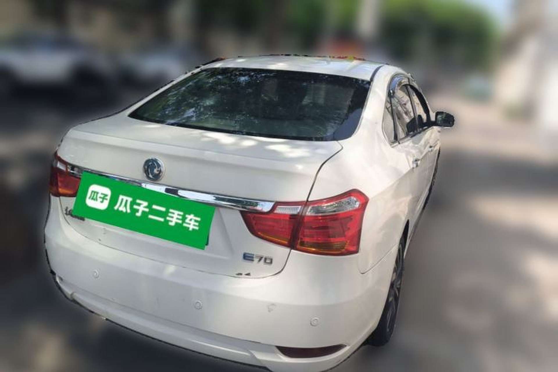 Used Dongfeng Aeolus E70 2019 500 Ultra-Comfort Edition Rear Right 45 Deg