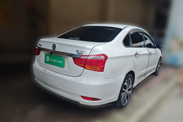 Used Dongfeng Aeolus E70 2019 500 Ultra-Comfort Edition Rear Right 45 Deg
