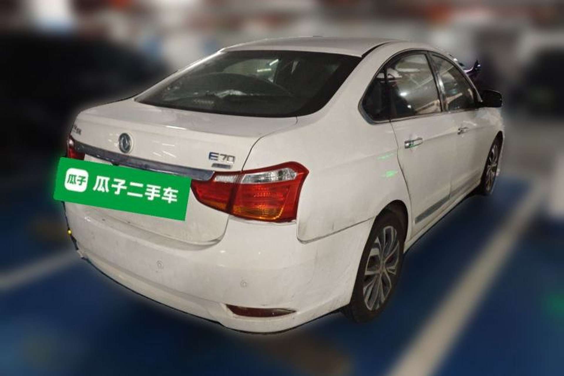 Used Dongfeng Aeolus E70 2019 500 Ultra-Comfort Edition Rear Right 45 Deg