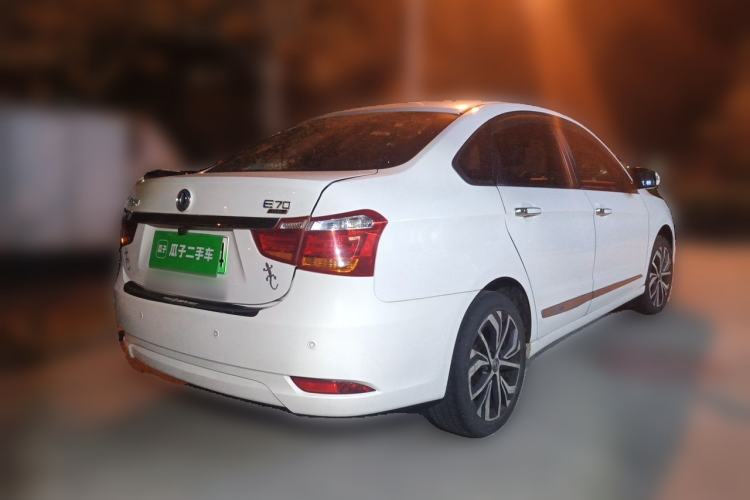 Used Dongfeng Aeolus E70 2019 500 Ultra-Comfort Edition Rear Right 45 Deg