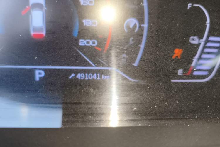 Used Dongfeng Aeolus E70 2020 500 Supreme Edition Odometer Close Up