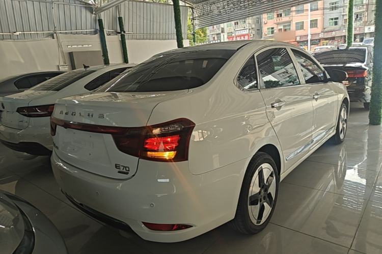 Used Dongfeng Aeolus E70 2020 500 Supreme Edition Rear Right 45 Deg