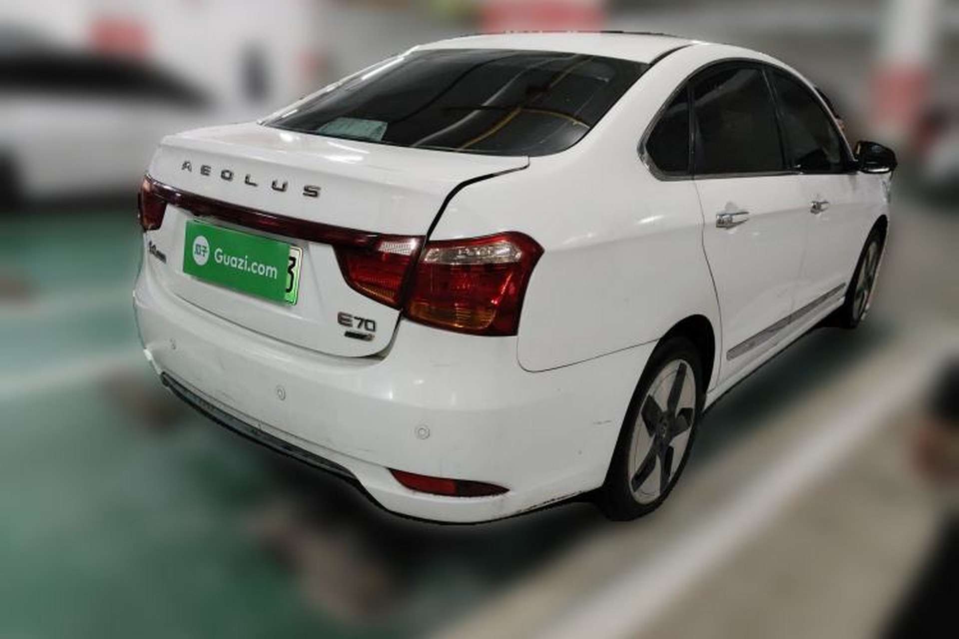Used Dongfeng Aeolus E70 2020 500 Supreme Edition Rear Right 45 Deg