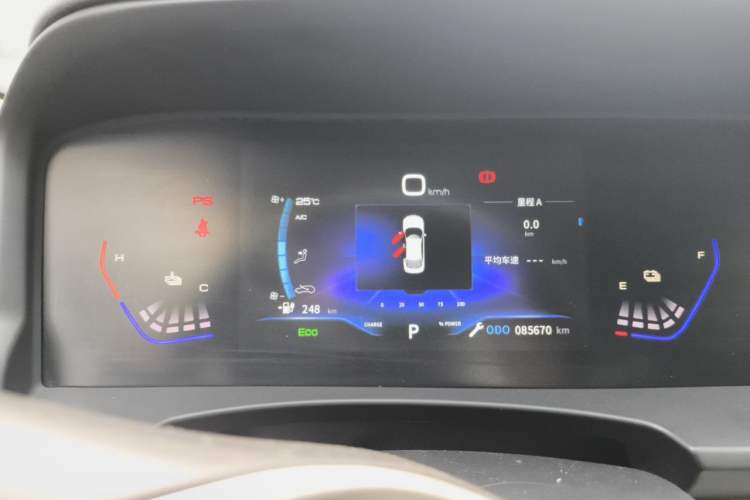 Used Dongfeng Aeolus E70 2021 Revised Version 3 500 Ultra-Comfort Edition Instrument Cluster