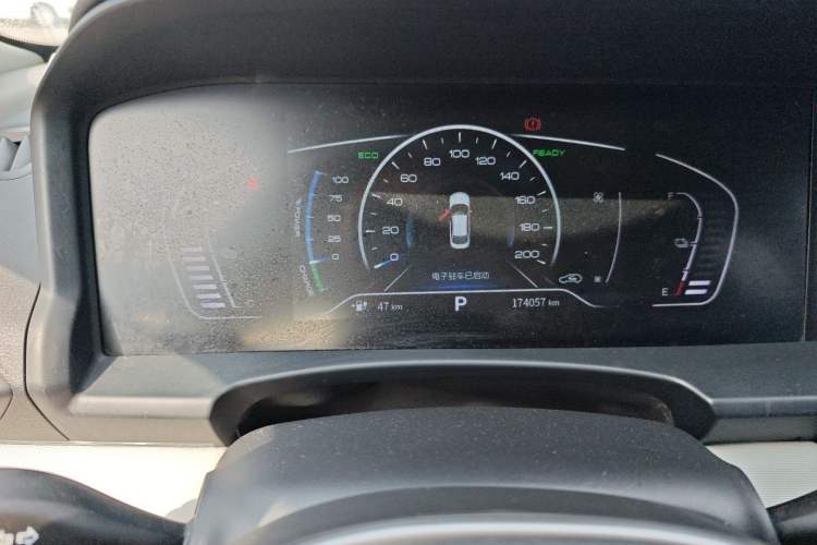 Used Dongfeng Aeolus E70 2021 Revised Version 360H Battery-Swap Edition Odometer Close Up