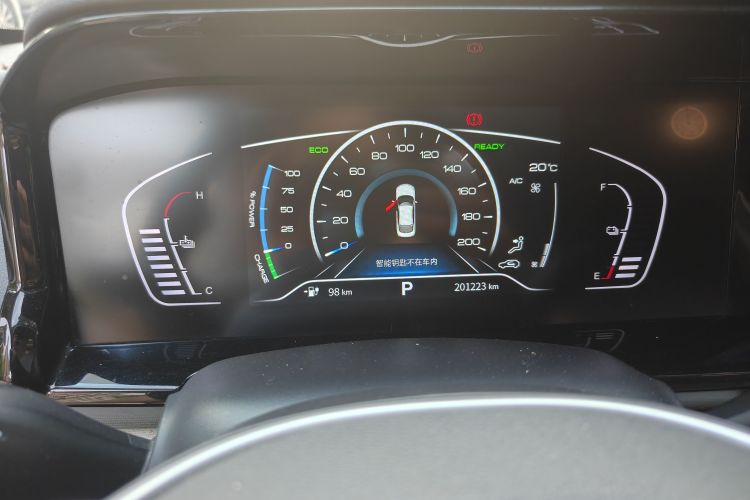 Used Dongfeng Aeolus E70 2021 Revised Version 500 Ultra-Comfort Edition Odometer Close Up