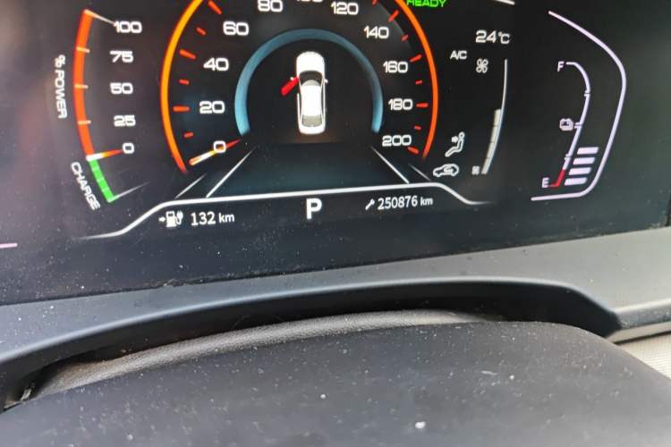 Used Dongfeng Aeolus E70 2021 Revised Version 3 500 Ultra-Comfort Edition Odometer Close Up