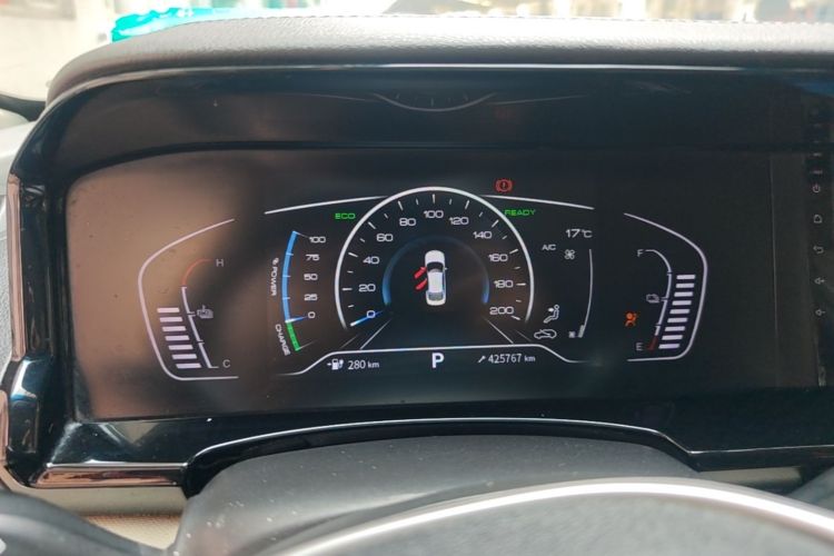 Used Dongfeng Aeolus E70 2021 Revised Version 500 Ultra-Comfort Edition Odometer Close Up