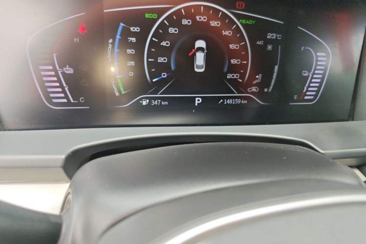 Used Dongfeng Aeolus E70 2021 Revised Version 3 500 Ultra-Comfort Edition Odometer Close Up