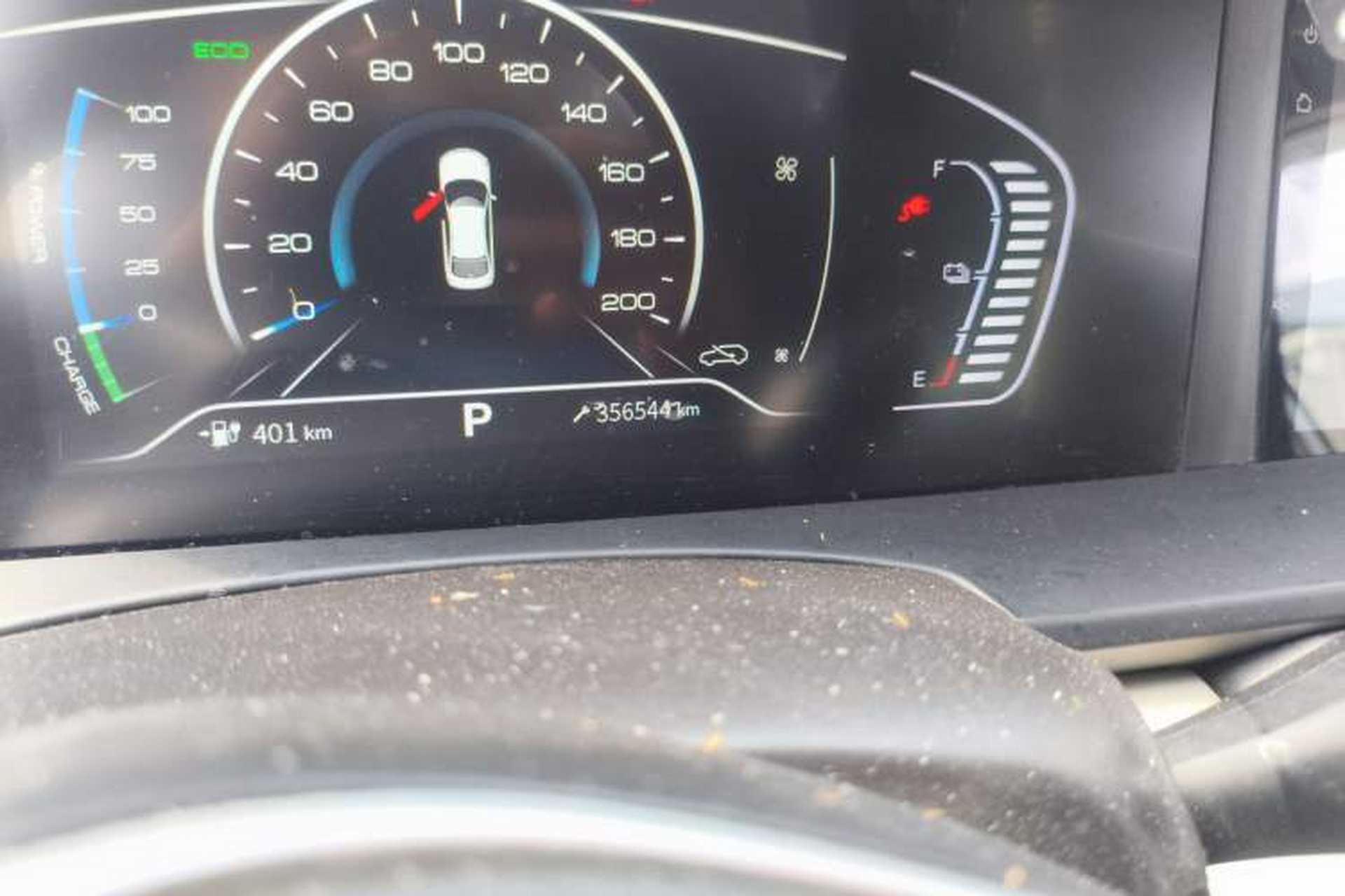 Used Dongfeng Aeolus E70 2021 Revised Version 2 500 Pro Ultra-Enjoyment Edition Odometer Close Up