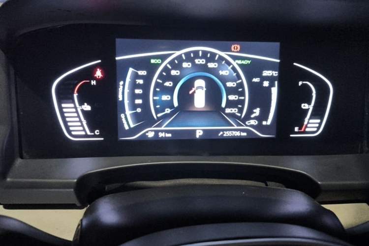 Used Dongfeng Aeolus E70 2021 360H Battery-Swap Version Odometer Close Up