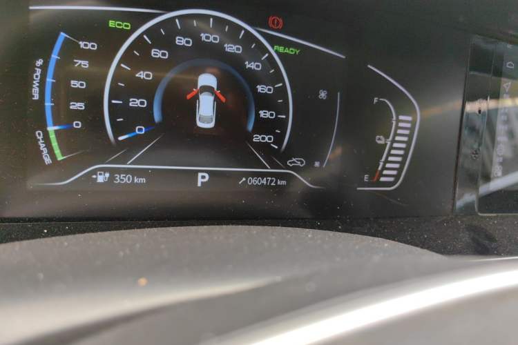 Used Dongfeng Aeolus E70 2021 Revised Version 500 Ultra-Comfort Edition Odometer Close Up