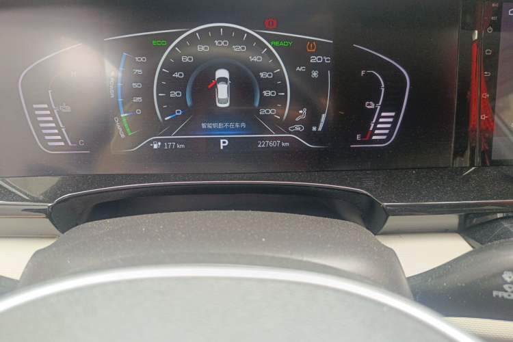 Used Dongfeng Aeolus E70 2021 Revised Version 500 Ultra-Comfort Edition Odometer Close Up
