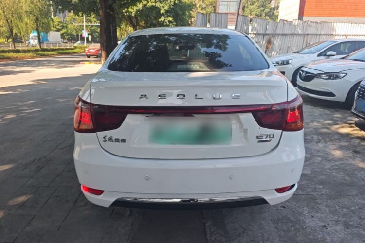 Used Dongfeng Aeolus E70 2021 Revised Version 3 500 Ultra-Comfort Edition Rear