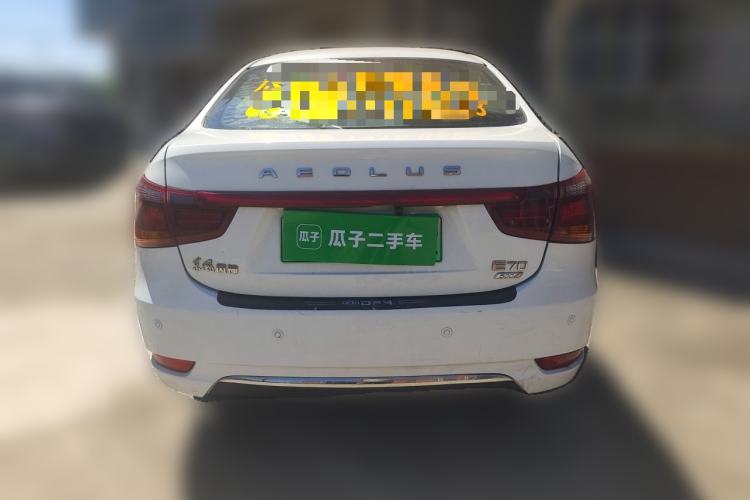 Used Dongfeng Aeolus E70 2021 Revised Version 3 500 Ultra-Comfort Edition Rear
