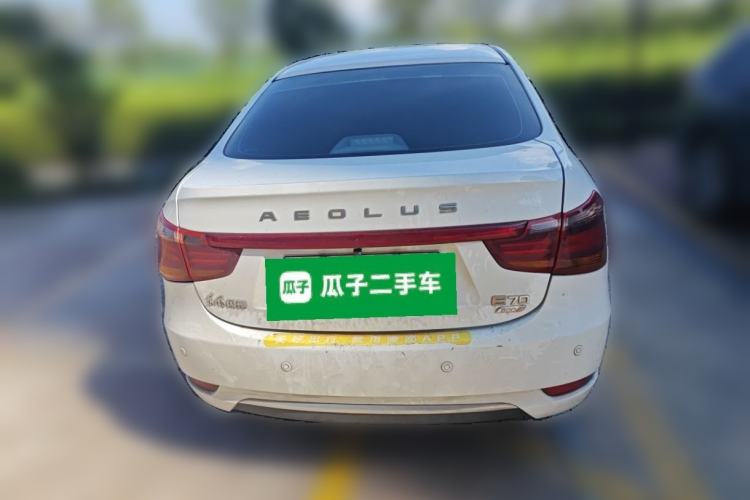 Used Dongfeng Aeolus E70 2021 Revised Version 3 500 Ultra-Comfort Edition Rear