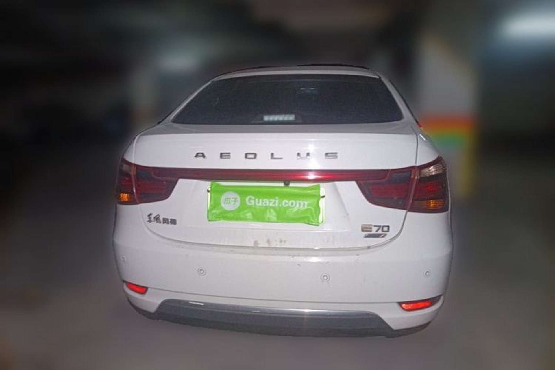 Used Dongfeng Aeolus E70 2021 Revised Version 2 500 Ultra-Comfort Edition Rear