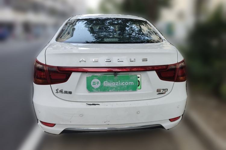 Used Dongfeng Aeolus E70 2021 Revised Version 500 Ultra-Comfort Edition Rear