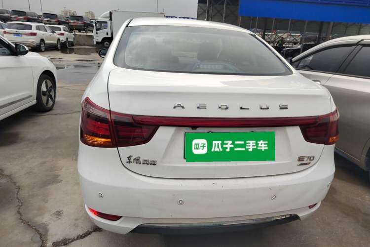 Used Dongfeng Aeolus E70 2021 Revised Version 500 Super Delight Edition Rear