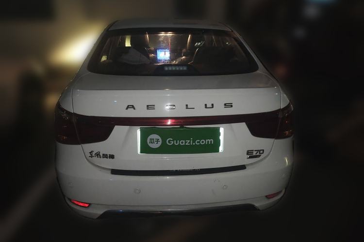 Used Dongfeng Aeolus E70 2021 Revised Version 3 500 Ultra-Comfort Edition Rear