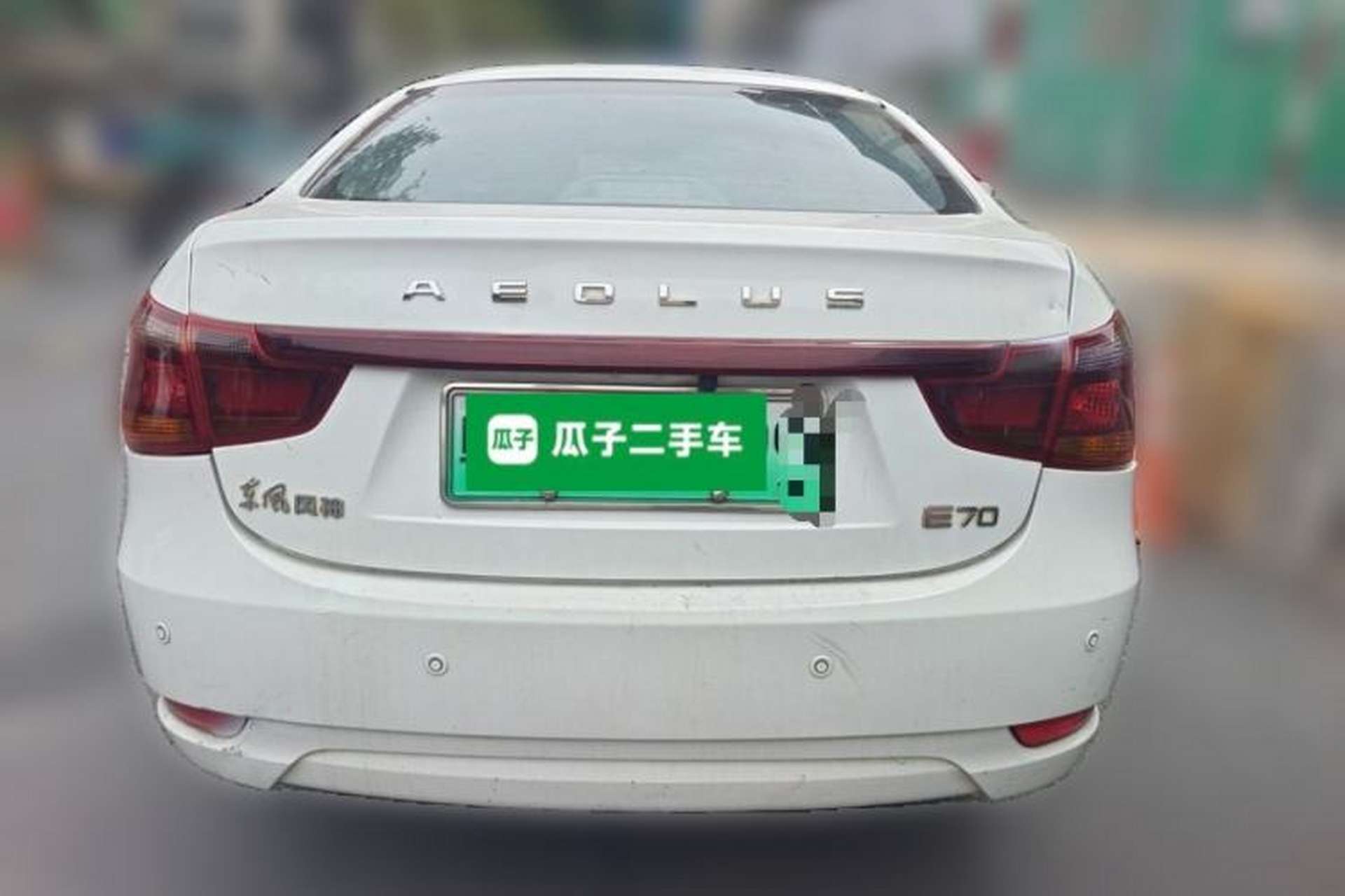 Used Dongfeng Aeolus E70 2021 Revised Version 3 500 Ultra-Comfort Edition Rear