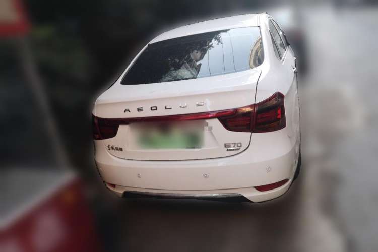 Used Dongfeng Aeolus E70 2021 Revised Version 500 Ultra-Comfort Edition Rear