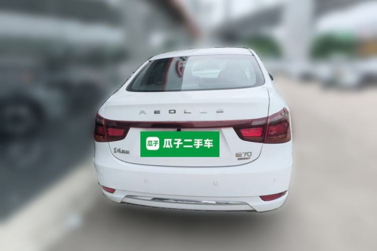 Used Dongfeng Aeolus E70 2021 Revised Version 3 500 Ultra-Comfort Edition Rear