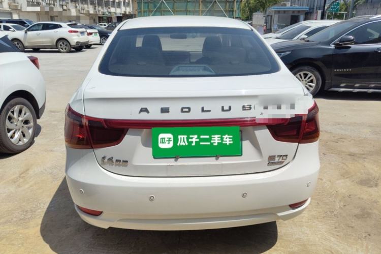 Used Dongfeng Aeolus E70 2021 Revised Version 360H Battery-Swap Edition Rear