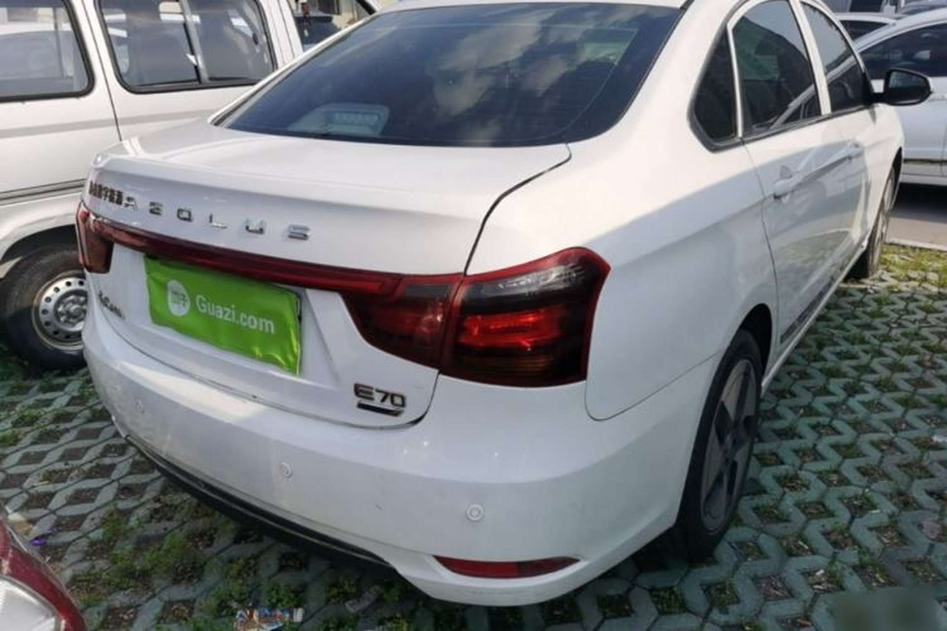 Used Dongfeng Aeolus E70 2021 Revised Version 360H Battery-Swap Edition Rear Right 45 Deg