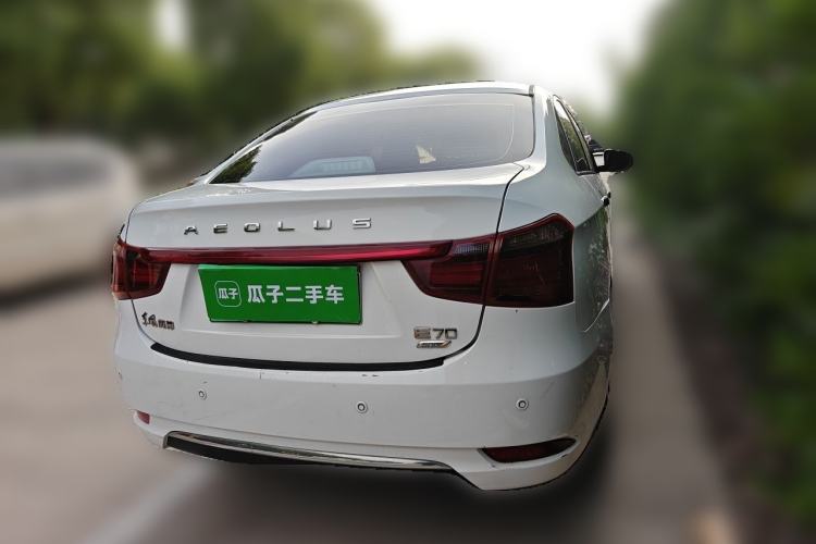 Used Dongfeng Aeolus E70 2021 Revised Version 500 Ultra-Comfort Edition Rear Right 45 Deg