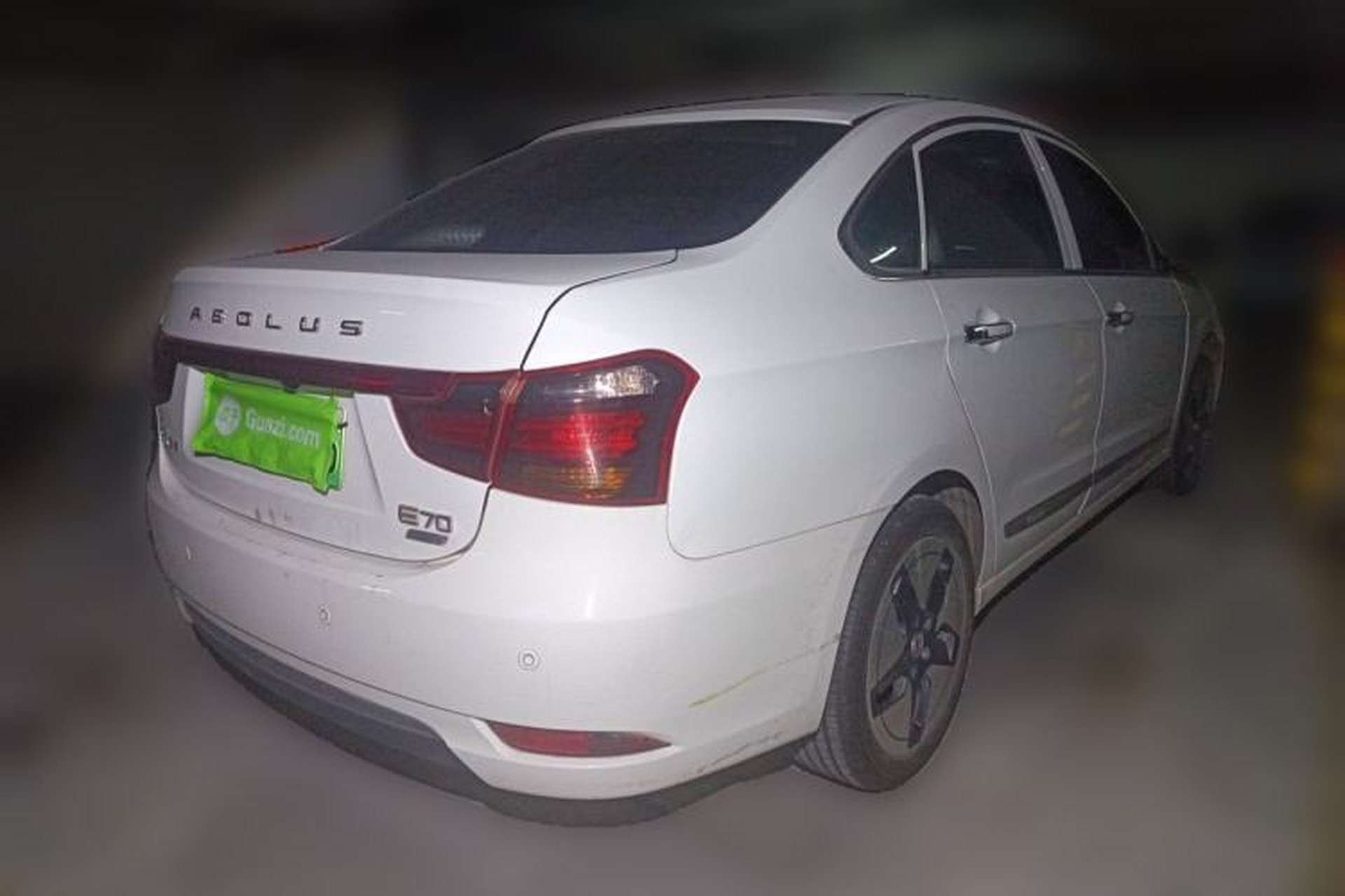Used Dongfeng Aeolus E70 2021 Revised Version 2 500 Ultra-Comfort Edition Rear Right 45 Deg