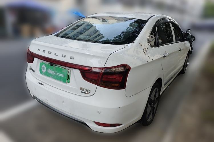 Used Dongfeng Aeolus E70 2021 Revised Version 500 Ultra-Comfort Edition Rear Right 45 Deg
