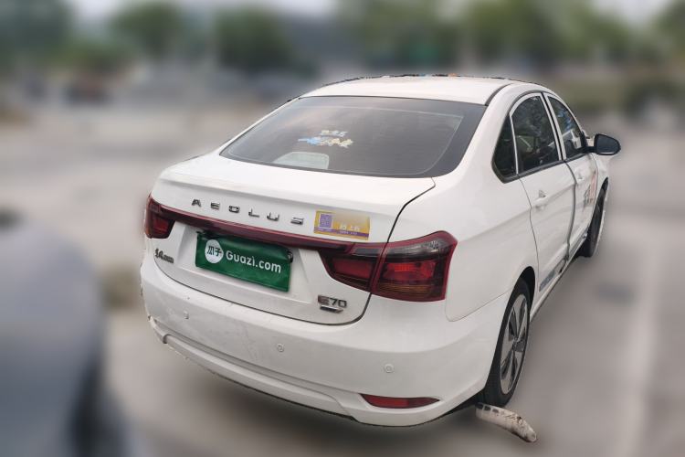 Used Dongfeng Aeolus E70 2021 500 Ultra-Comfort Edition Rear Right 45 Deg