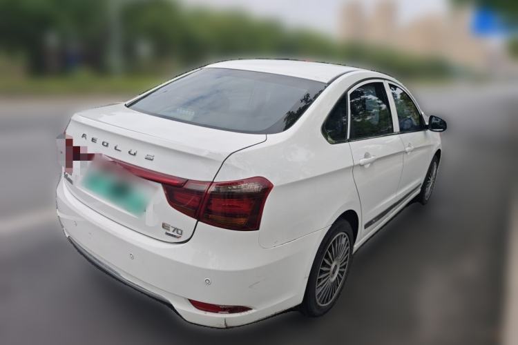 Used Dongfeng Aeolus E70 2021 Revised Version 3 500 Ultra-Comfort Edition Rear Right 45 Deg