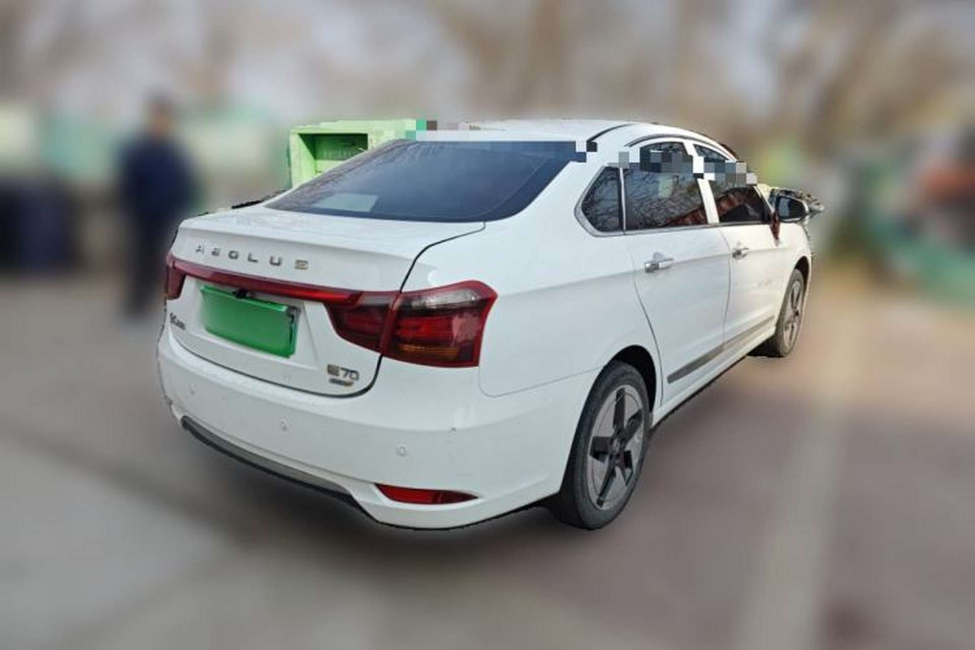 Used Dongfeng Aeolus E70 2021 500 PLUS Ultra-Comfort Edition Rear Right 45 Deg