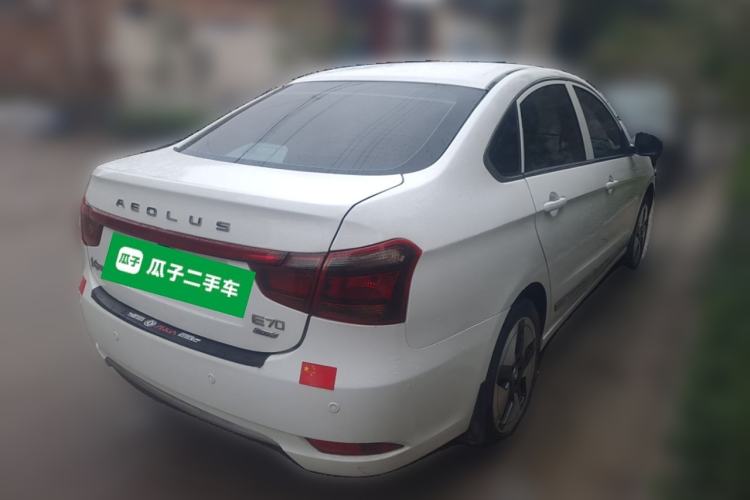 Used Dongfeng Aeolus E70 2021 Revised Version 360H Battery-Swap Edition Rear Right 45 Deg