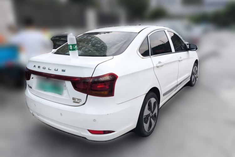 Used Dongfeng Aeolus E70 2021 Revised Version 3 500 Ultra-Comfort Edition Rear Right 45 Deg