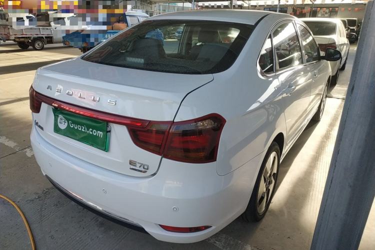 Used Dongfeng Aeolus E70 2021 Revised Version 360H Battery-Swap Edition Rear Right 45 Deg