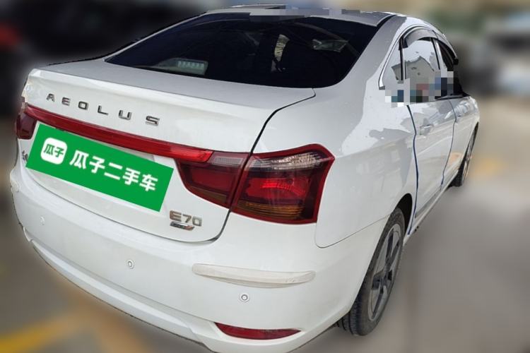 Used Dongfeng Aeolus E70 2021 Revised Version 500 Ultra-Comfort Edition Rear Right 45 Deg