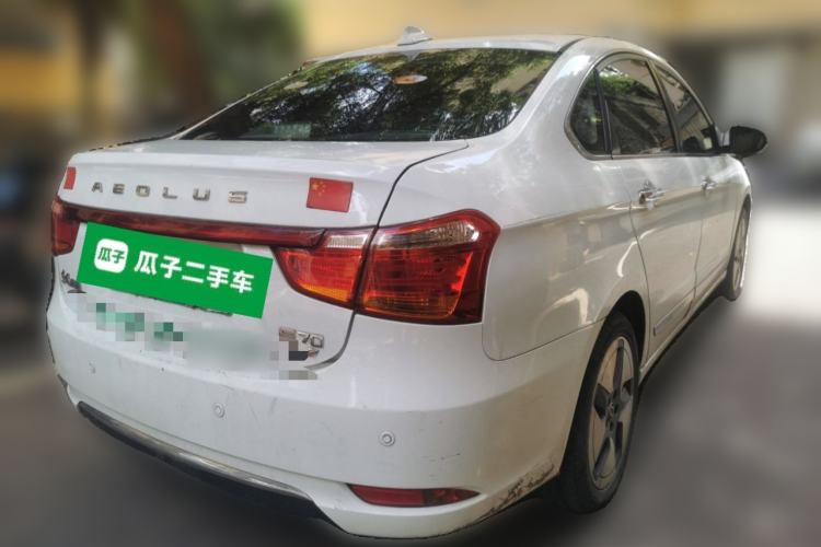 Used Dongfeng Aeolus E70 2021 500 Super Delight Edition Rear Right 45 Deg