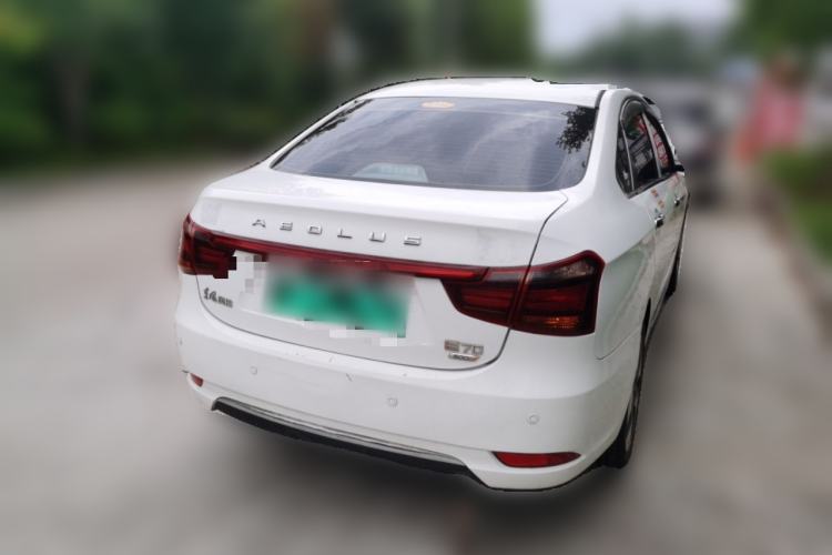 Used Dongfeng Aeolus E70 2021 Revised Version 2 500 Super Delight Edition Rear Right 45 Deg
