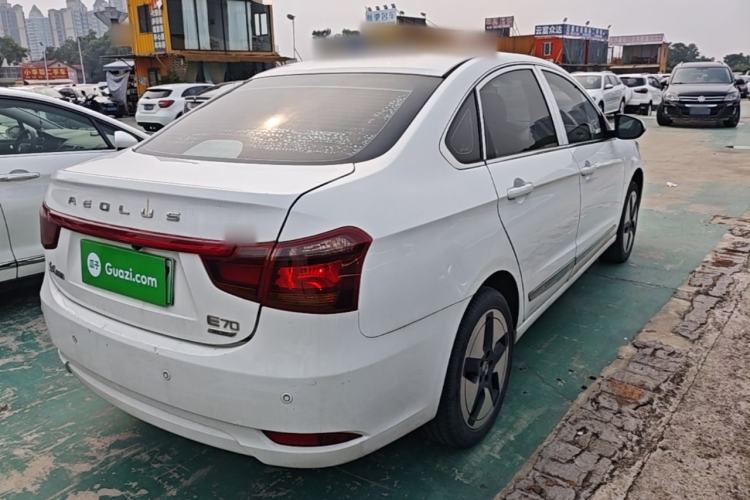 Used Dongfeng Aeolus E70 2021 Revised Version 360H Battery-Swap Edition Rear Right 45 Deg
