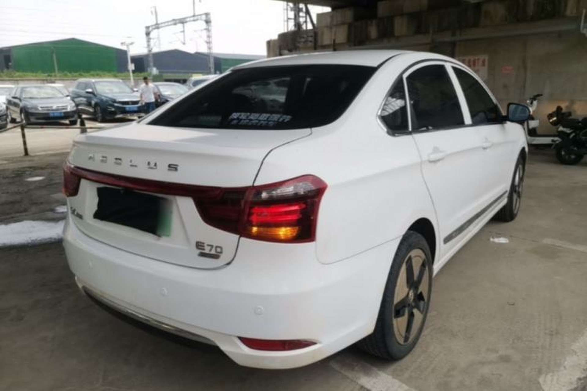 Used Dongfeng Aeolus E70 2021 Revised Version 360H Battery-Swap Edition Rear Right 45 Deg