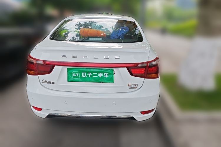 Used Dongfeng Aeolus E70 2021 Revised Version 3 500 Ultra-Comfort Edition Rear