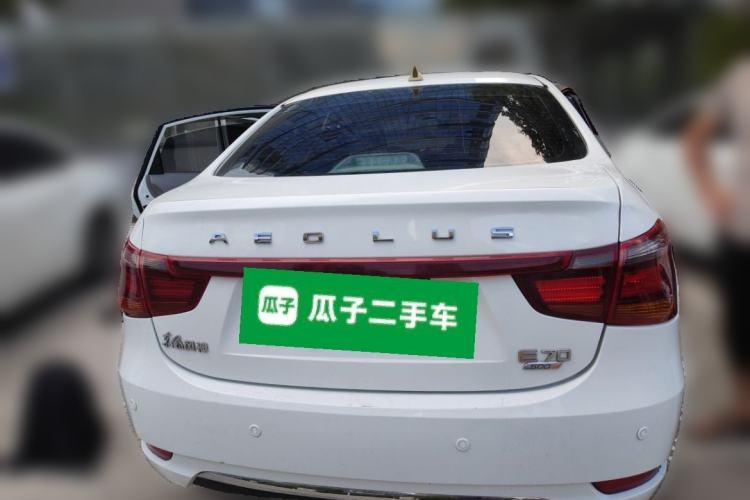 Used Dongfeng Aeolus E70 2021 Revised Version 3 500 Ultra-Comfort Edition Rear