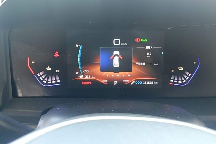 Used Dongfeng Aeolus E70 2022 500 Ultra-Enjoyment Edition Instrument Cluster