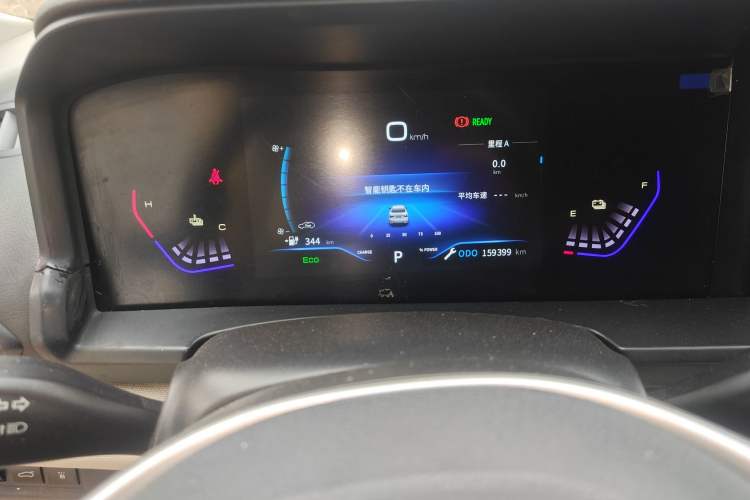 Used Dongfeng Aeolus E70 2022 500 Ultra-Enjoyment Edition Odometer Close Up