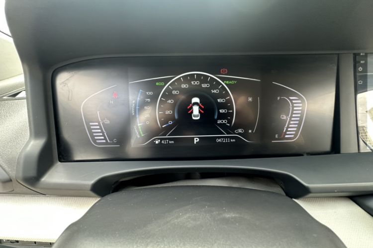 Used Dongfeng Aeolus E70 2022 500 PLUS Deluxe Edition Odometer Close Up